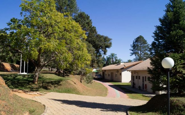 Vegetação no Residencial Sênior Retiro Suíço