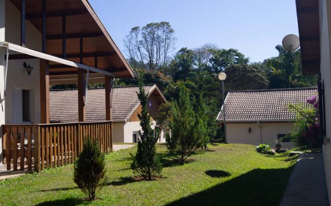 Pinheiros no Residencial Sênior Retiro Suíço