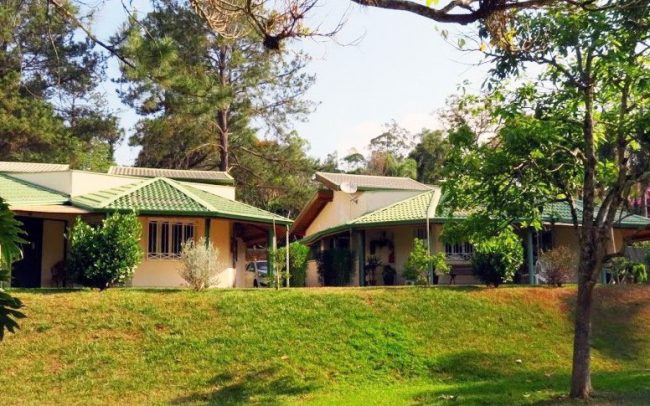 Bela paisagem Residencial Sênior Retiro Suíço